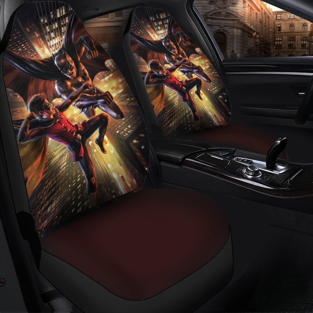 I Heart Minion Seat Cover
