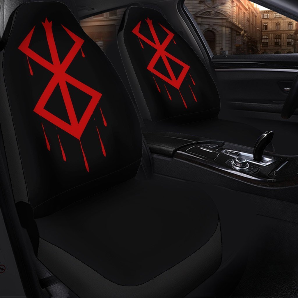 Viking Symbols Car Seat Cover ( Set of 2)