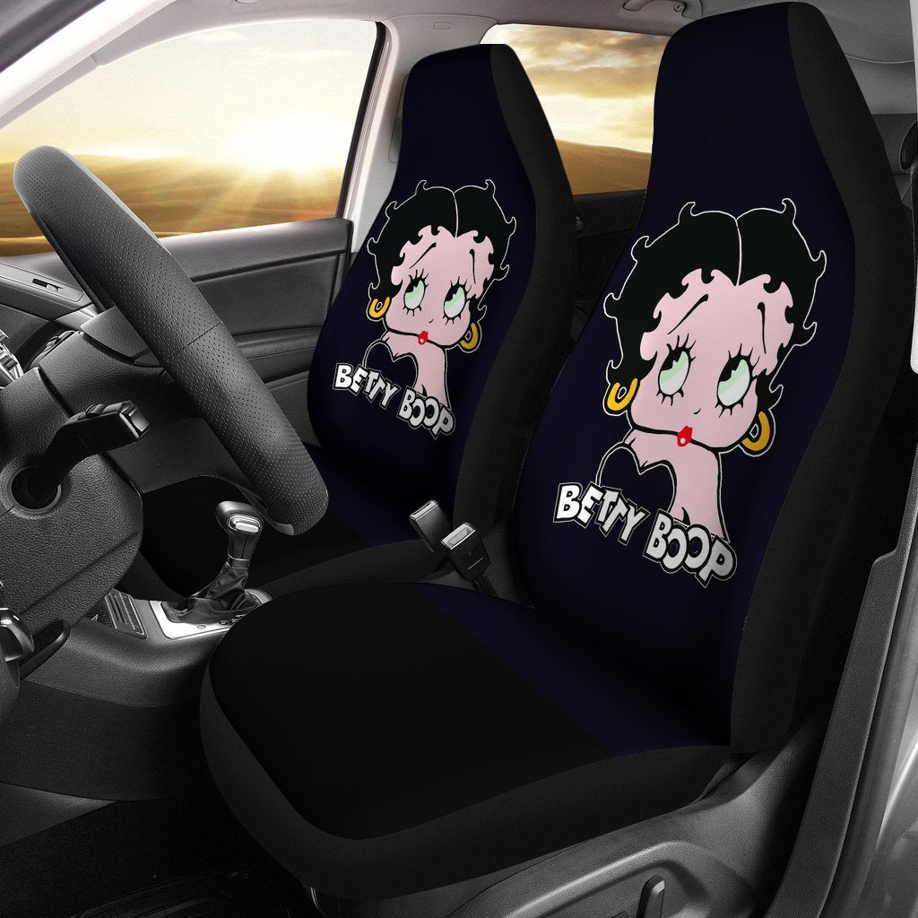 Tweety Bird In Blue Theme Car Seat Cover ( Set of 2)