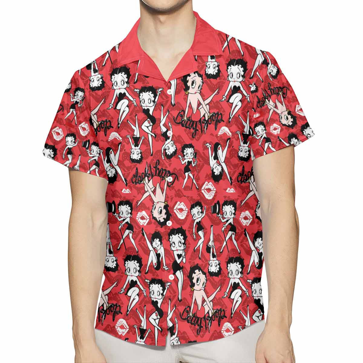 Lovely Pink Panther Hawaiian Shirt
