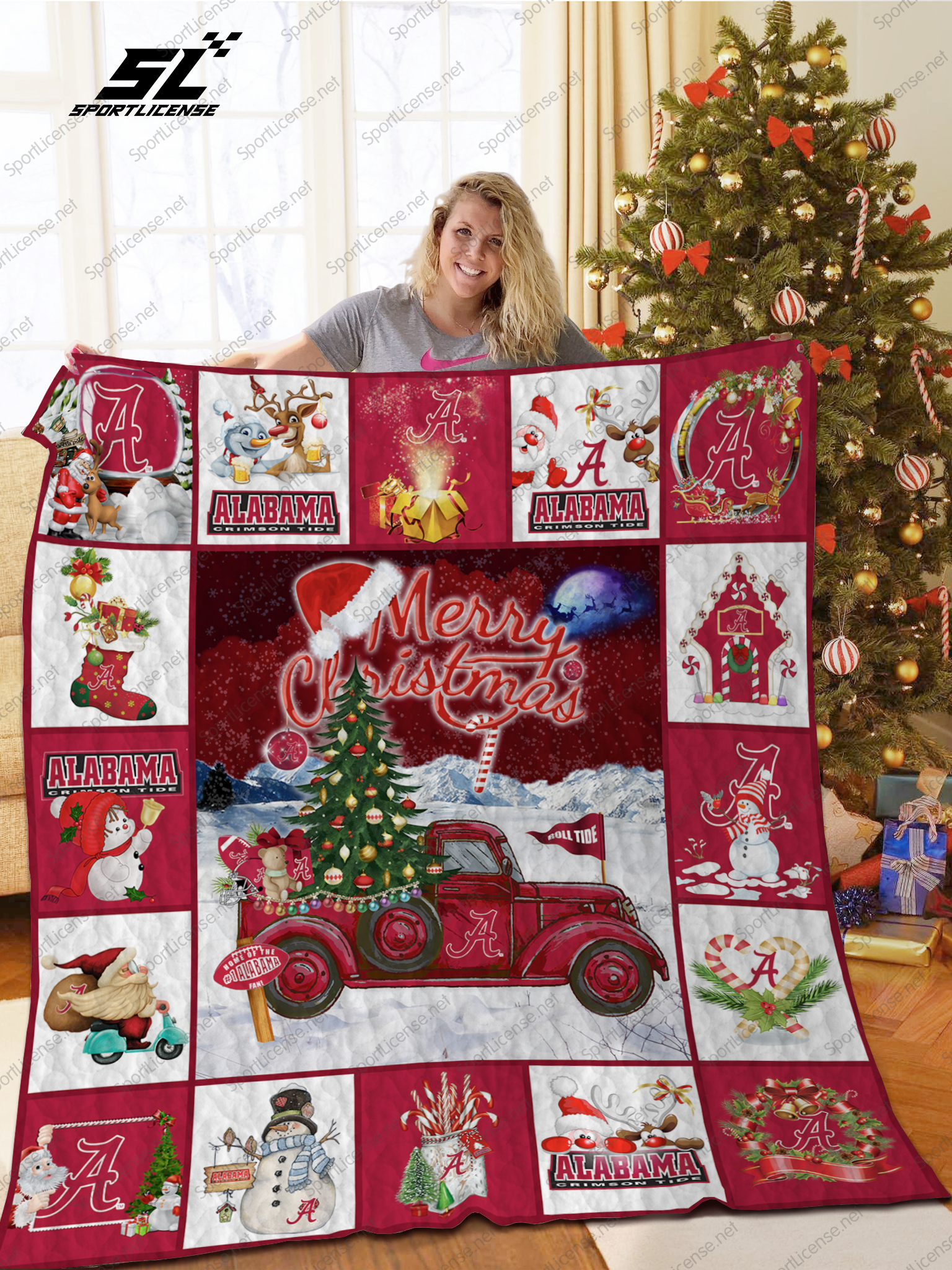 Bambi Quilt Blanket  Ver 17