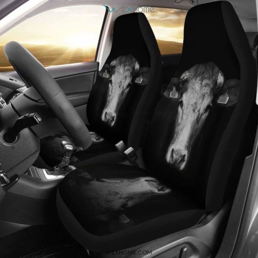 Woodland And Yellow Camo Print Pet Car Seat Cover