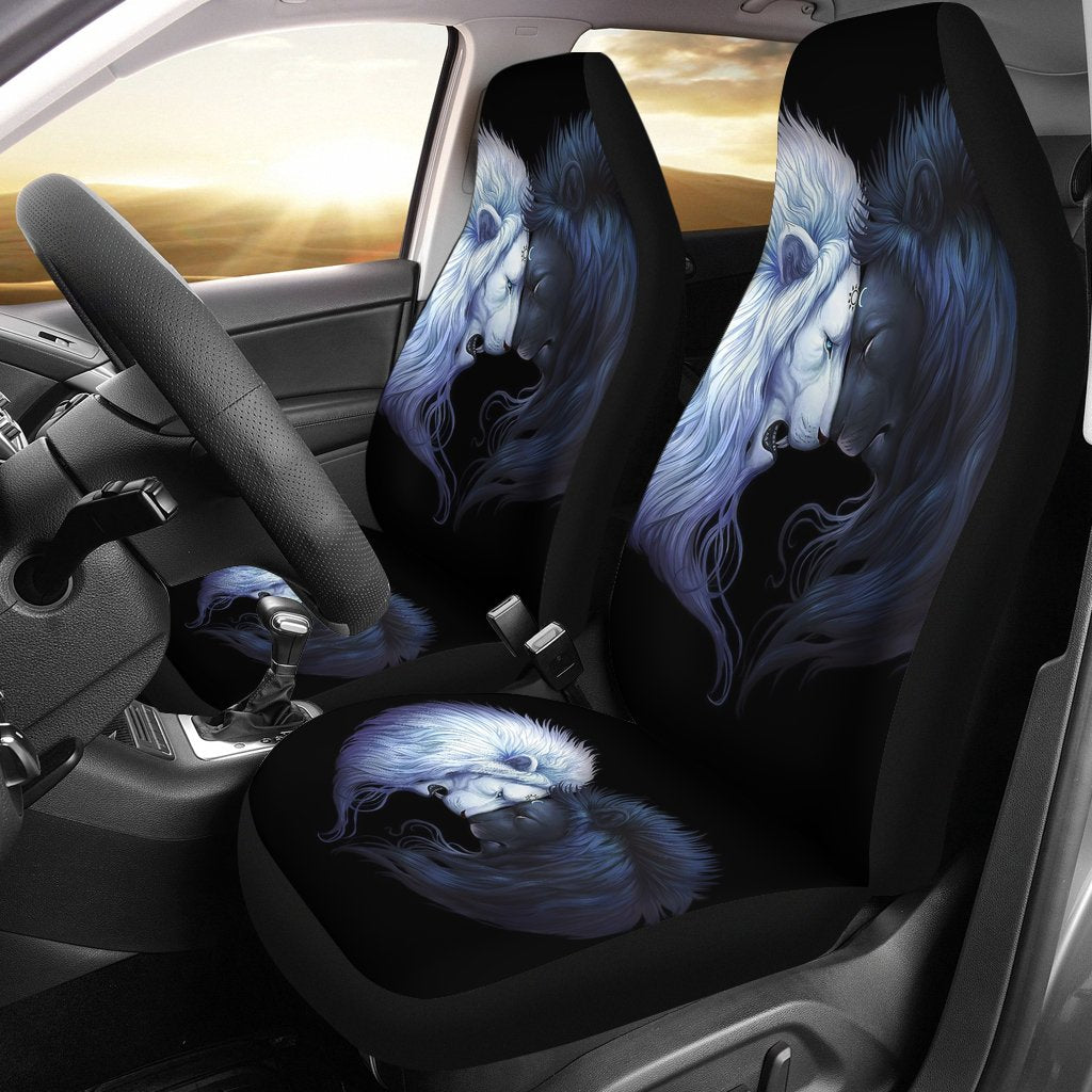Geralt The Witcher 3 Wild Hunt Game Car Seat Cover ( Set of 2)