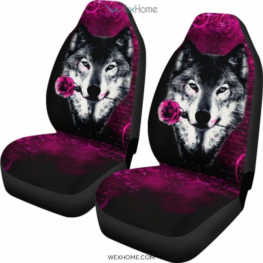 Star Wars Movie Car Seat Covers | Samurai Darth Vader Red Text Seat Covers