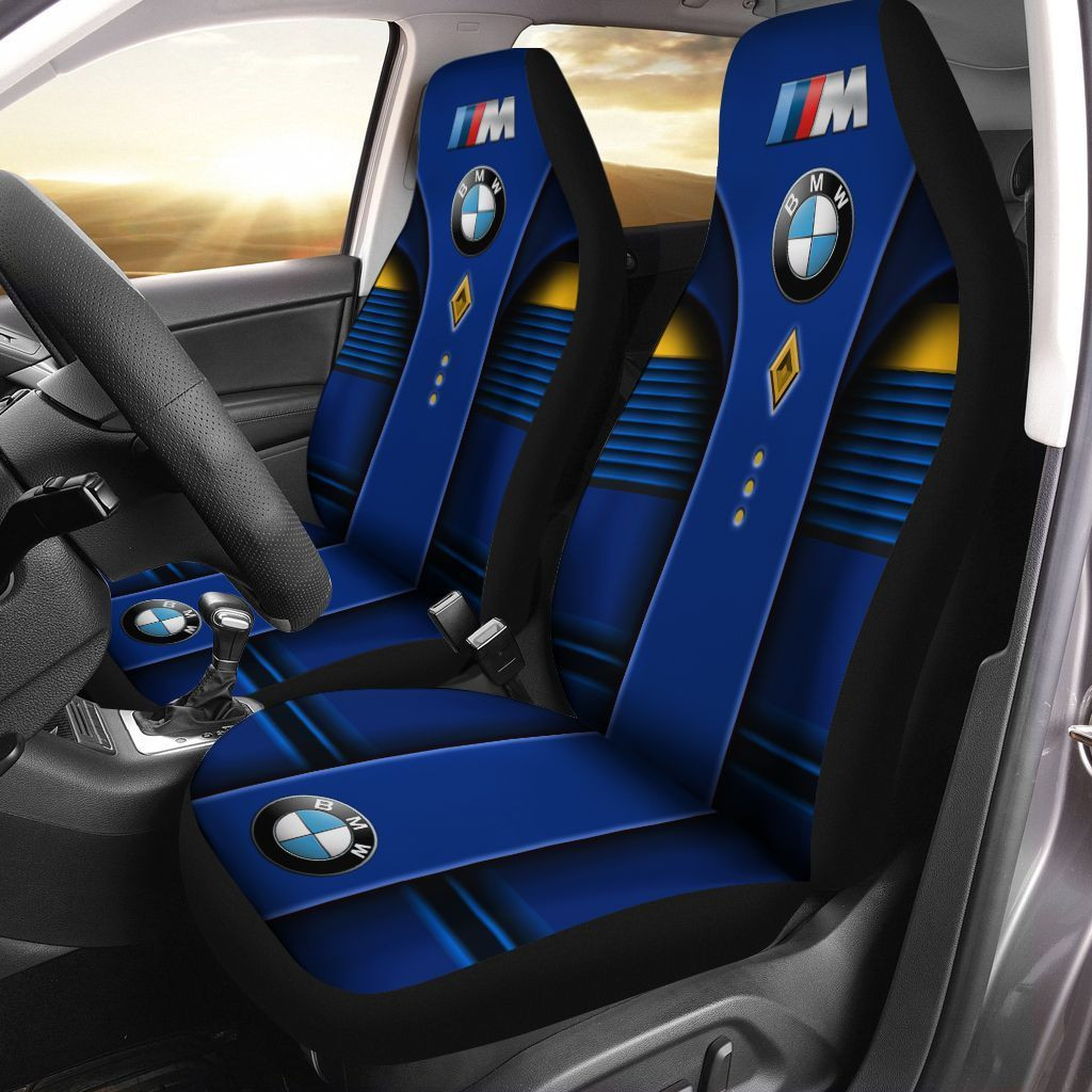 BMW  Car Seat Cover (Set of 2) Ver 1 (Red)
