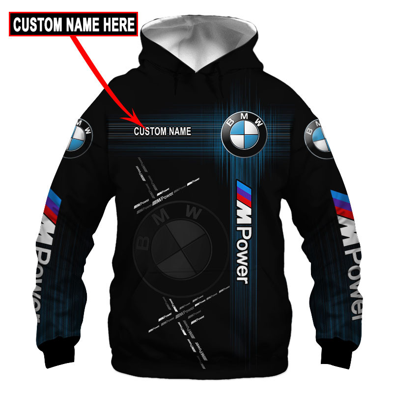 BMW Skull Tshirt, sweatshirt, Polo, Hawaiian, Hoodie 3D Apparel Full Printing Custom Name 
