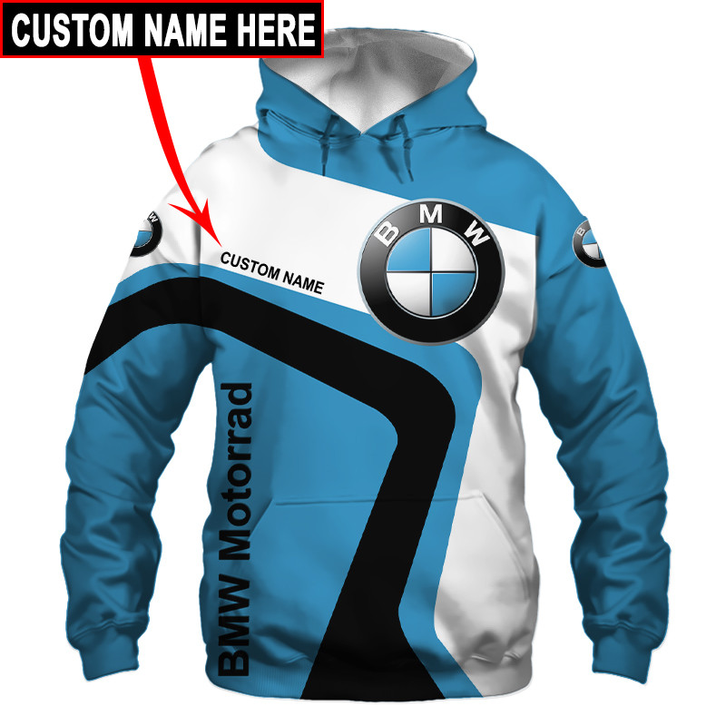 BMW Skull Tshirt, sweatshirt, Polo, Hawaiian, Hoodie 3D Apparel Full Printing Custom Name 