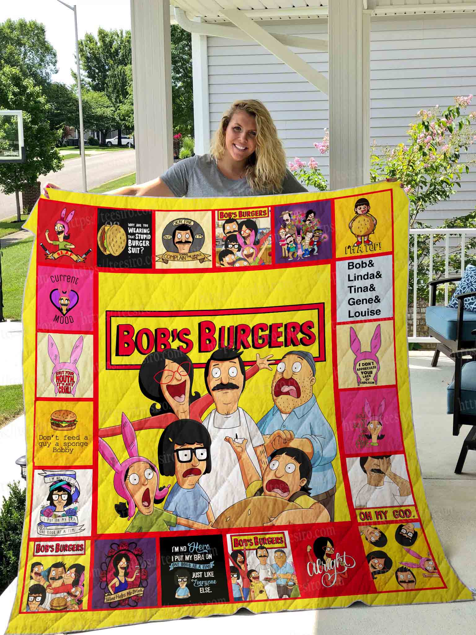Adu- The Golden Girls 28 Quilt Blanket