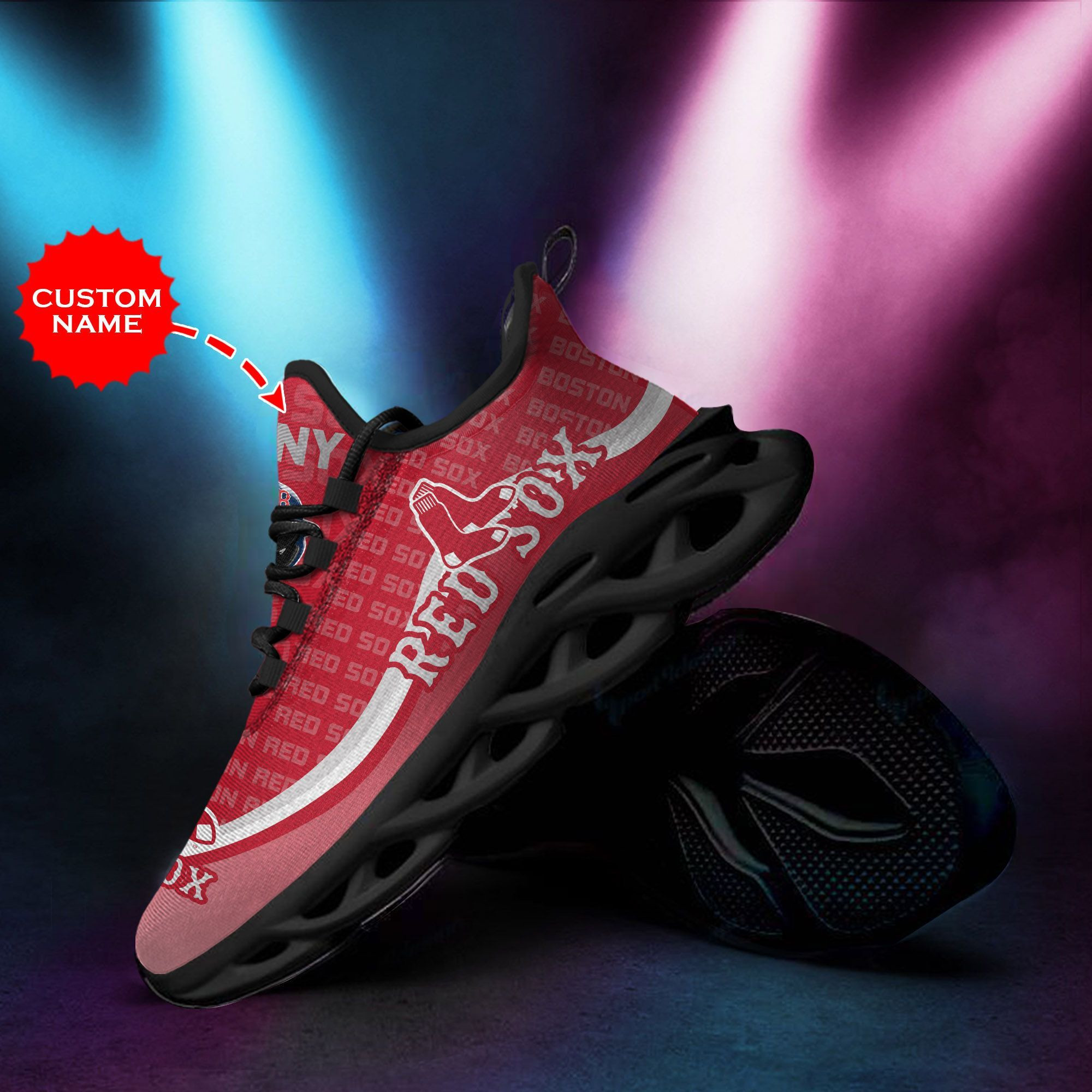 Kansas City Chiefs Custom Personalized Max Soul Sneakers Shoes