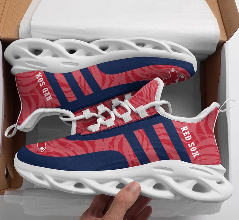 New York Yankees Leaf and Stripe Pattern Men's and Women's Max Soul Shoes NLA61251