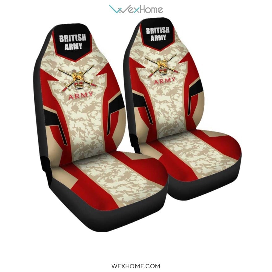 Siberian Husky Abstract Custom Car Seat Covers