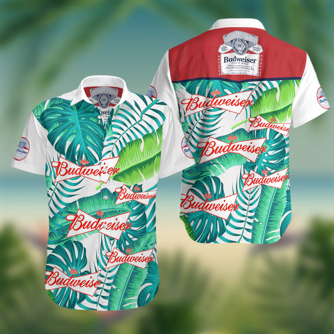 Busch Light Beer Pineapple Hawaiian Shirt