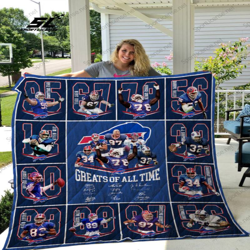 Buffalo Bills Quilt Blanket 01