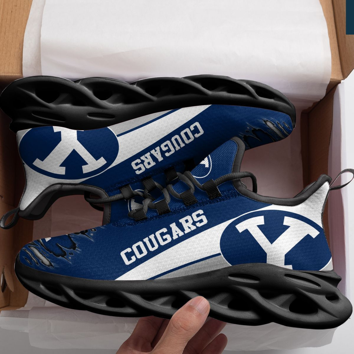 Cincinnati Bengals Custom Personalized Max Soul Sneakers Shoes