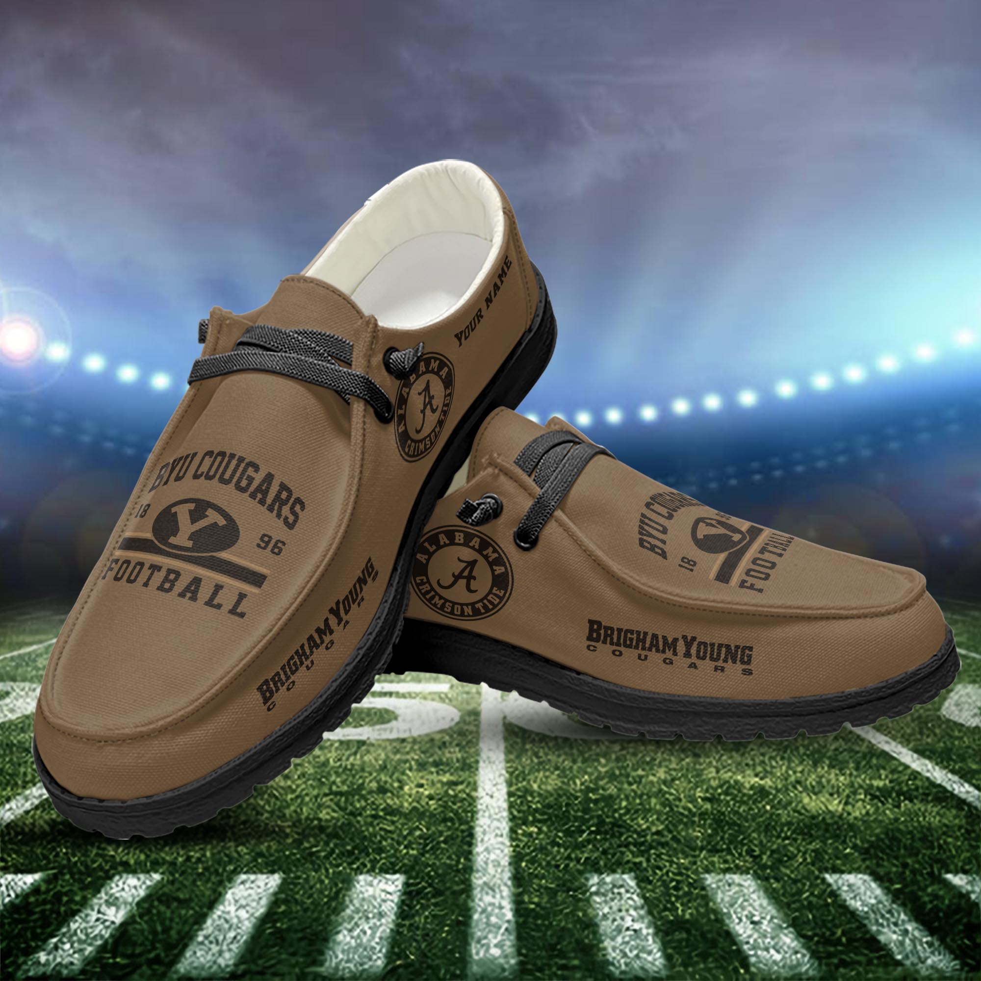 Air Force Falcons Personalized Hey Dude Sports Shoes - Custom Name Design