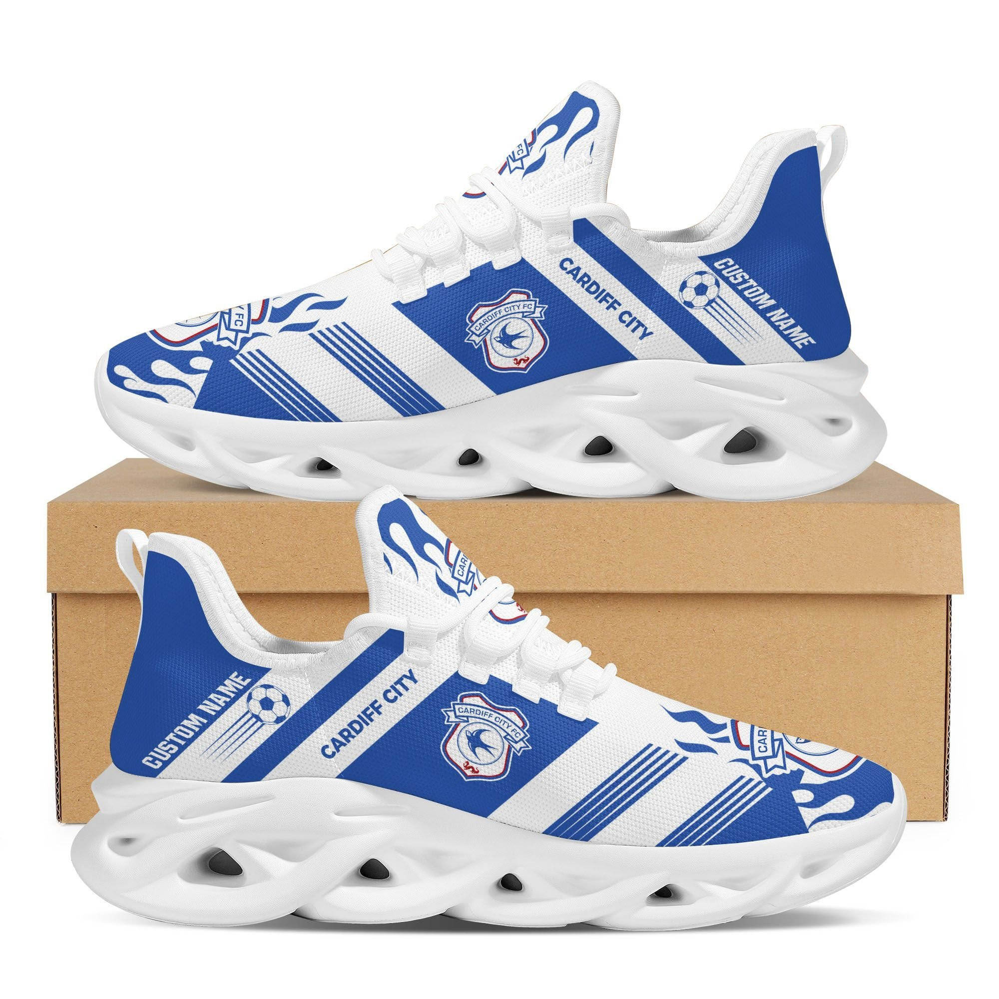TCU Horned Frogs Custom Personalized Max Soul Sneakers Shoes Texas Christian University