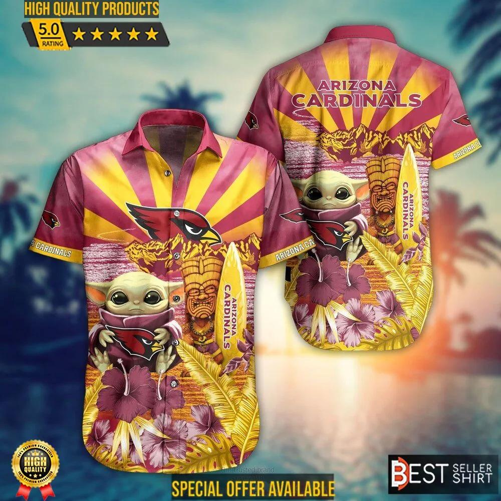 Skiing Lover Tropical Print Hawaiian Shirt
