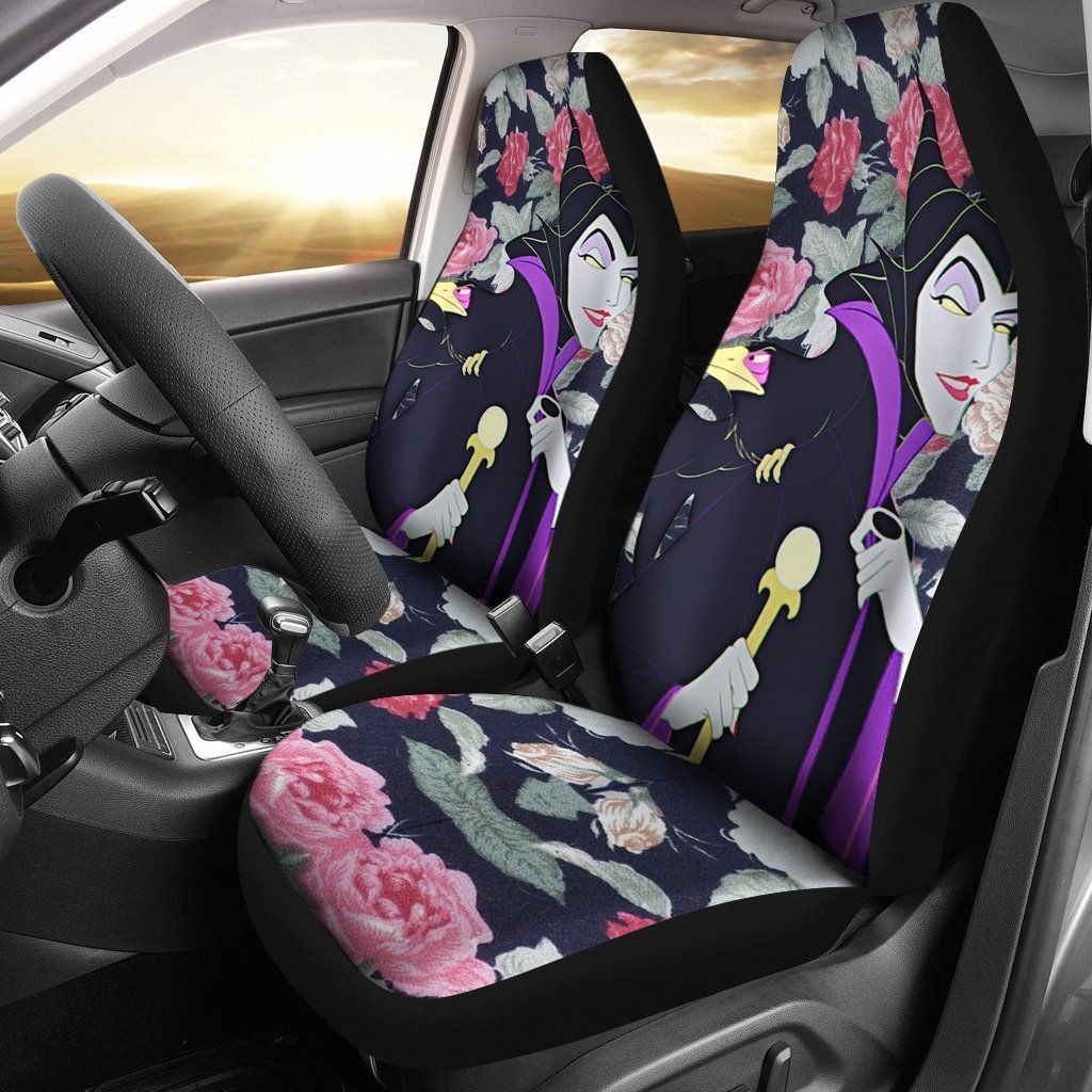 Schnauzer Art Cartoon Styles Car Seat Cover ( Set of 2)