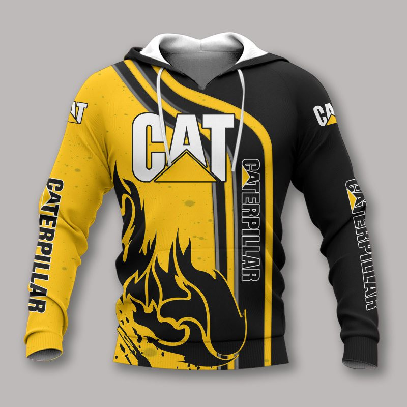 Caterpillar Tshirt, sweatshirt, Polo, Hawaiian, Hoodie 3D Apparel Full Printing Custom Name 