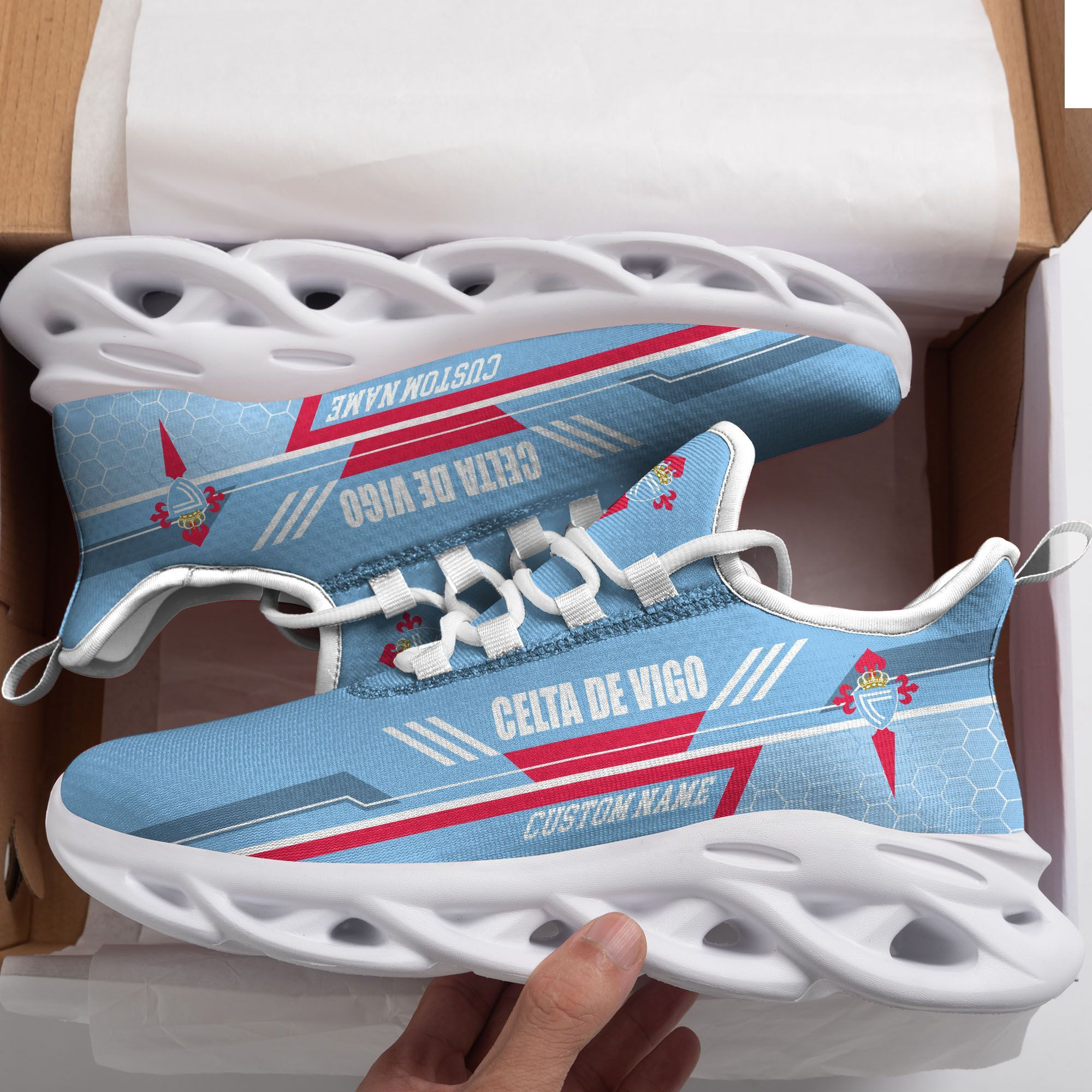 Texas Longhorns Custom Personalized Max Soul Sneakers Shoes University of Texas at Austin
