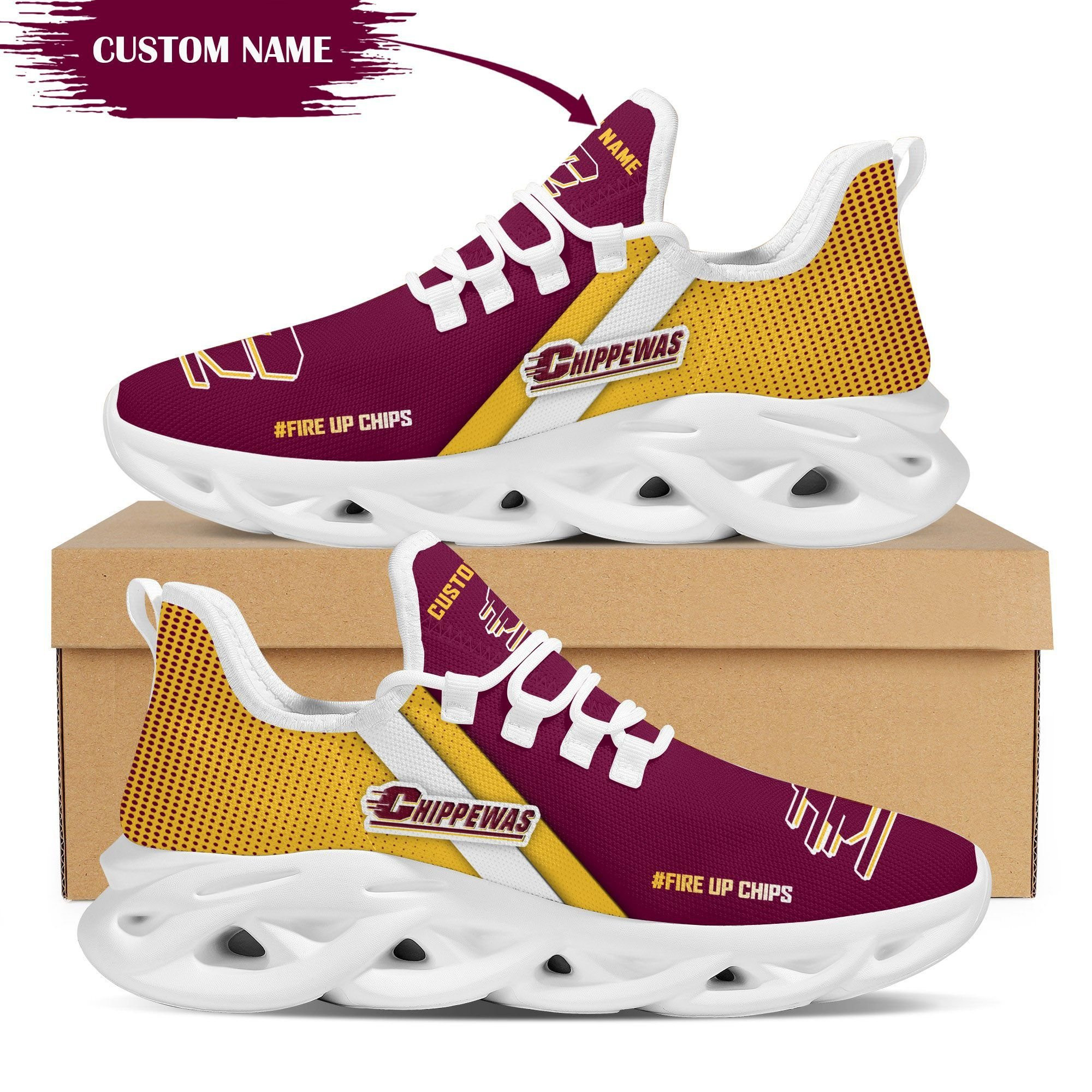 Georgia Bulldogs Custom Personalized Max Soul Sneakers Shoes