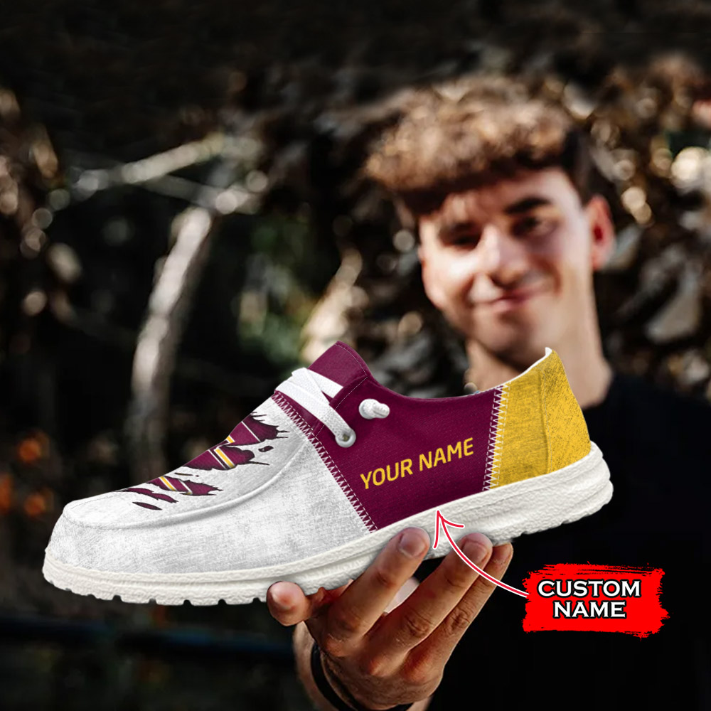 UAB Blazers Personalized Hey Dude Sports Shoes - Custom Name Design