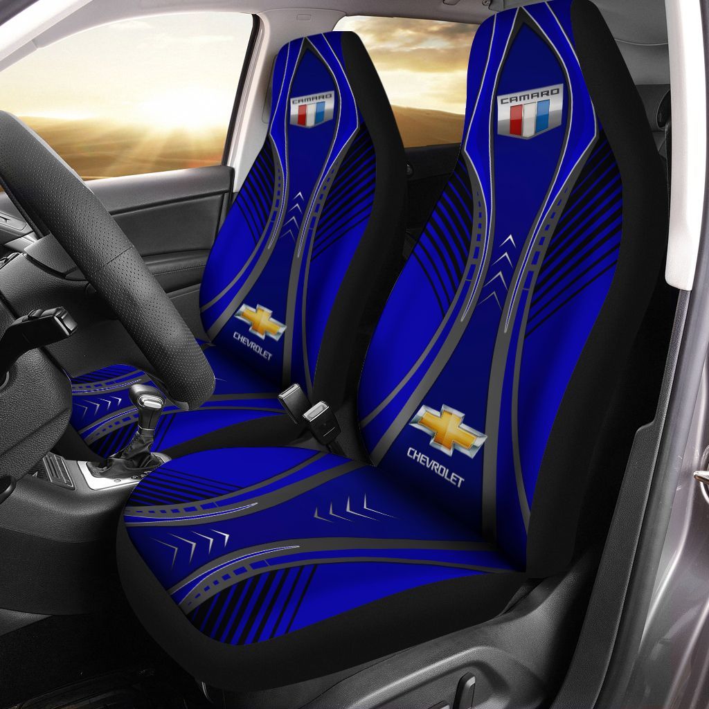 Chevrolet Camaro- LPH Car Seat Cover (Set of 2) Ver1 (Red)