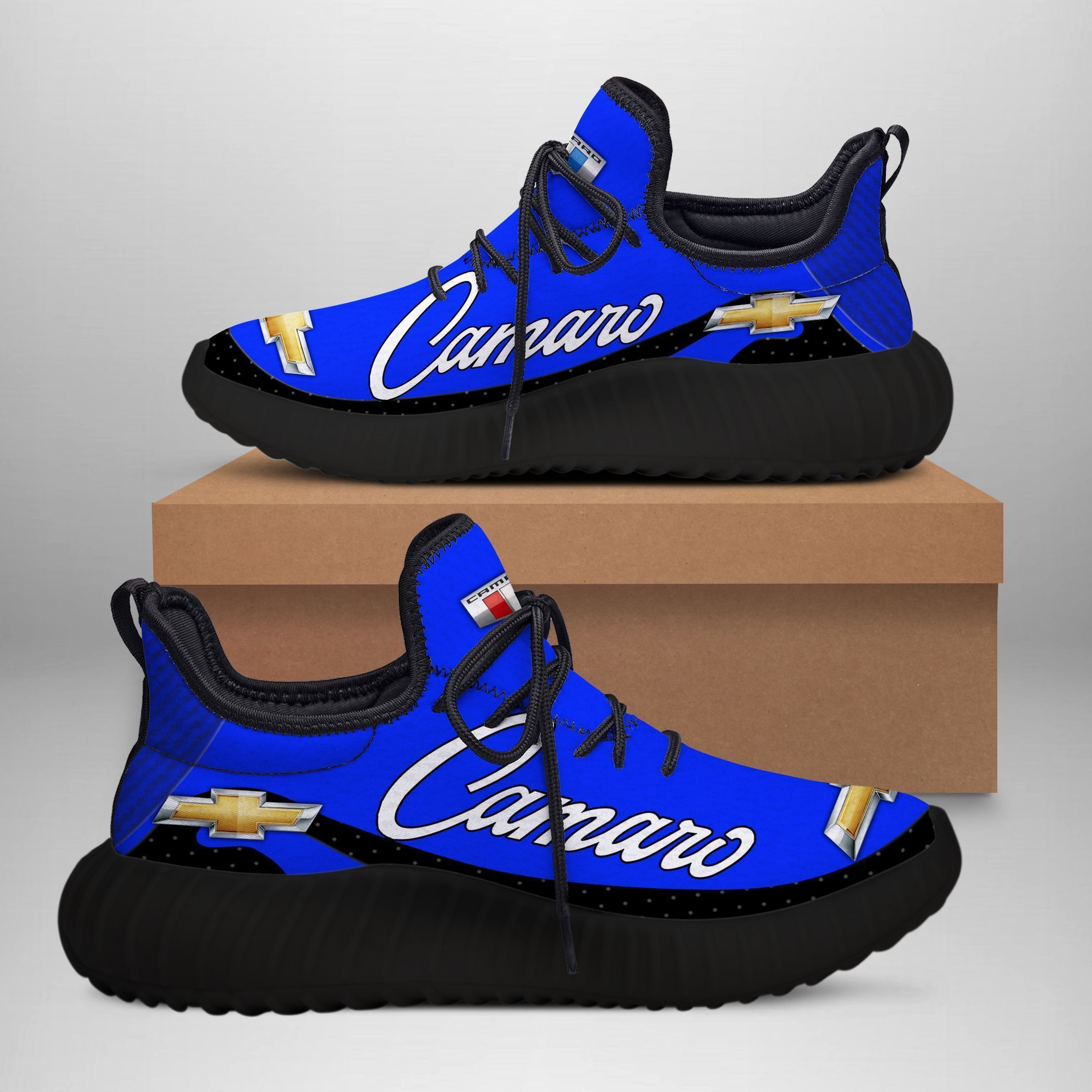 3D Printed Chevrolet Camaro Sneakers For Men & Women Ver 10 (Green)