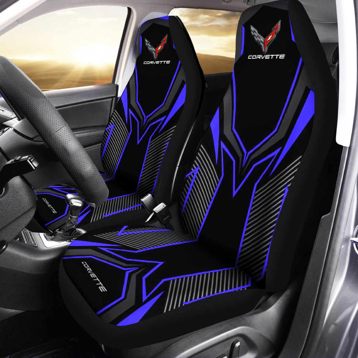 CHEVROLET SILVERADO CAR SEAT COVER ( SET OF 2 )