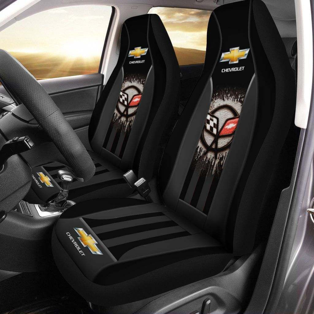 FORD F150 NCT Car Seat Cover (Set of 2) Ver 3 (Red)