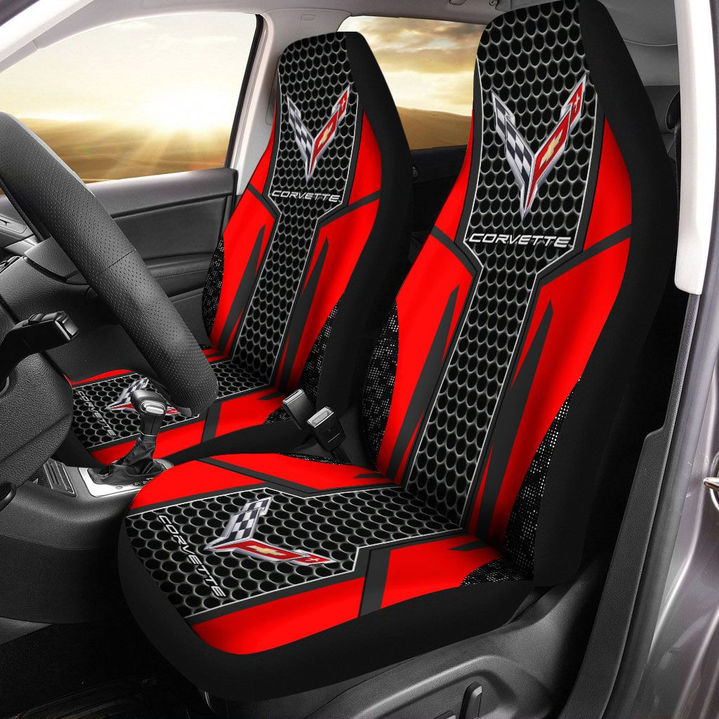 PORSCHE CAR SEAT COVER ( SET OF 2 ) VER 1  DC