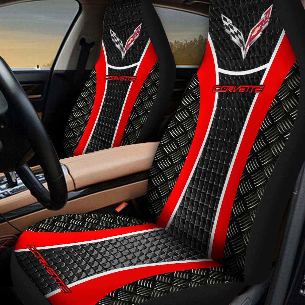 Volvo Nth-Lt Car Seat Cover (Set Of 2) Ver 4 (Yellow)