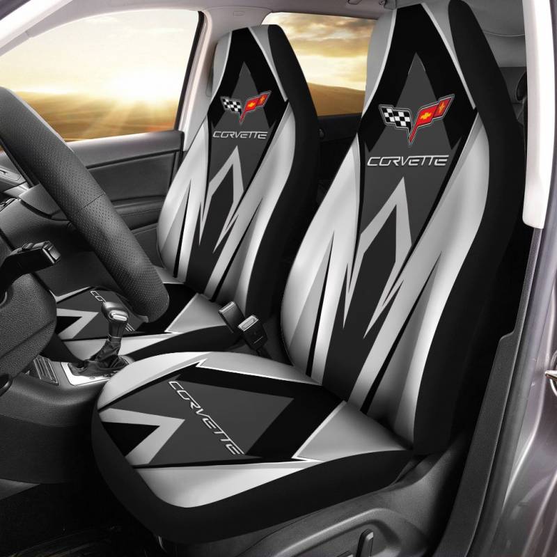 PORSCHE CAR SEAT COVER ( SET OF 2 ) VER 12  DC