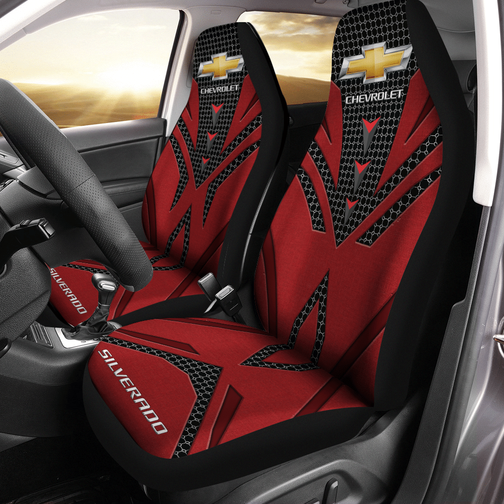 Carolina Panthers Car Seat Covers Skull Mandala For Fan