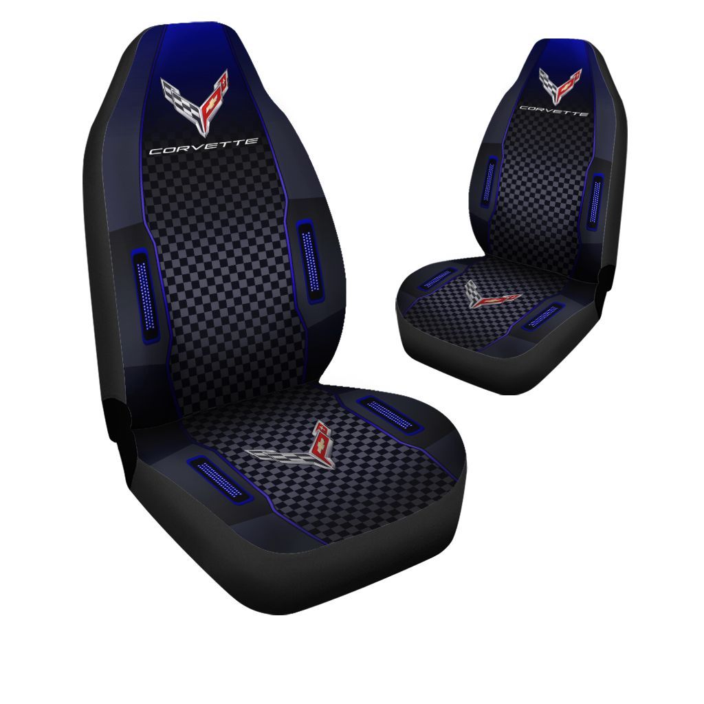 Chevrolet Silverado Lph-Nh Car Seat Cover (Set Of 2) Ver 4 (Red)