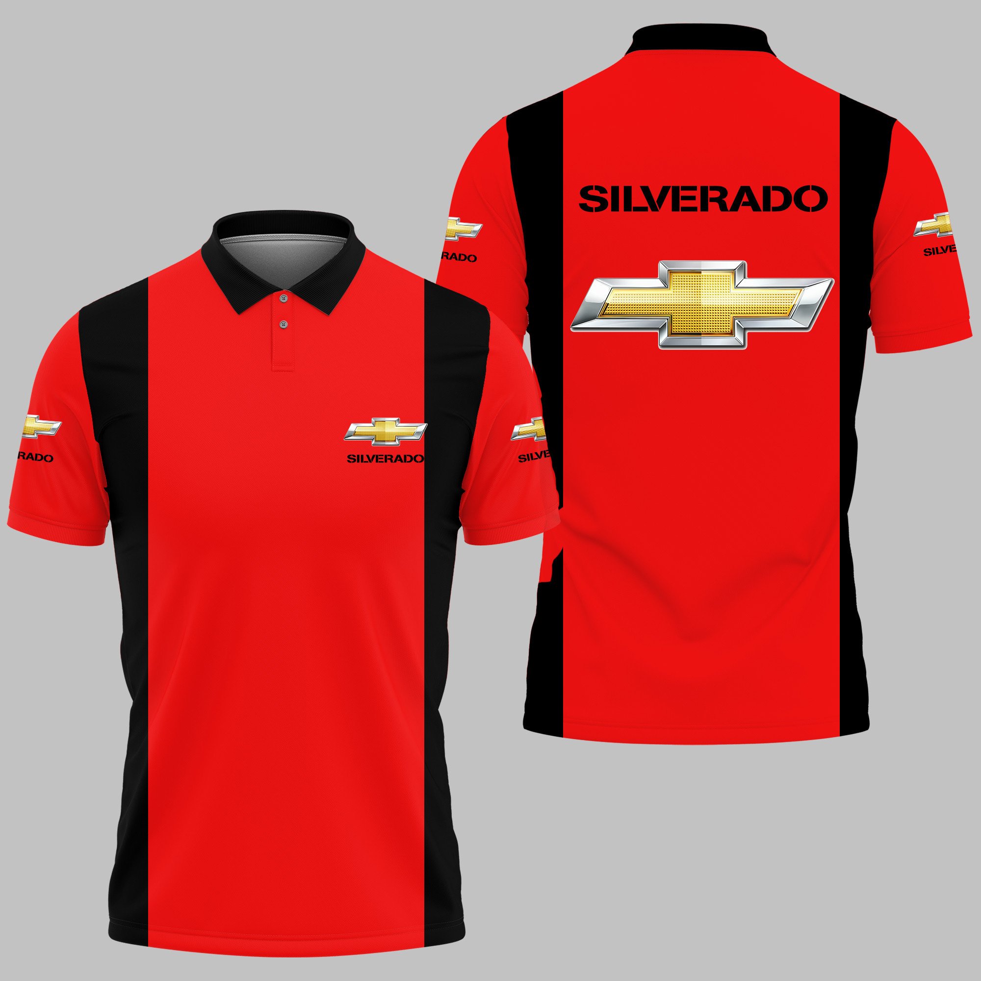 Ferrari Polo Shirt 3D Printed Ver 5