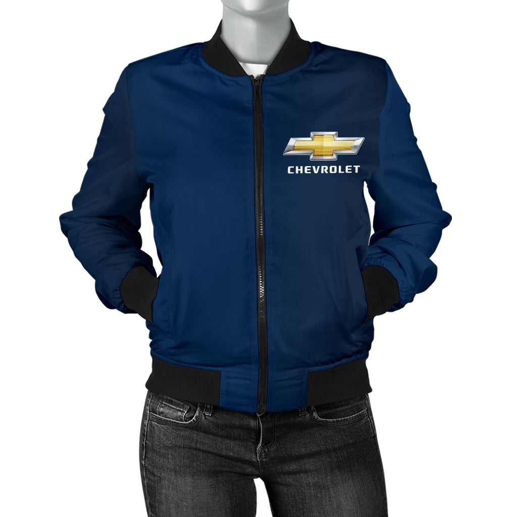 Chevy Women's Bomber Jacket Pink