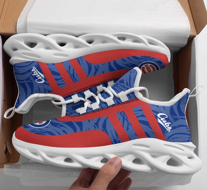 Chicago Cubs Classic Pattern Max Soul Shoes NEW054037