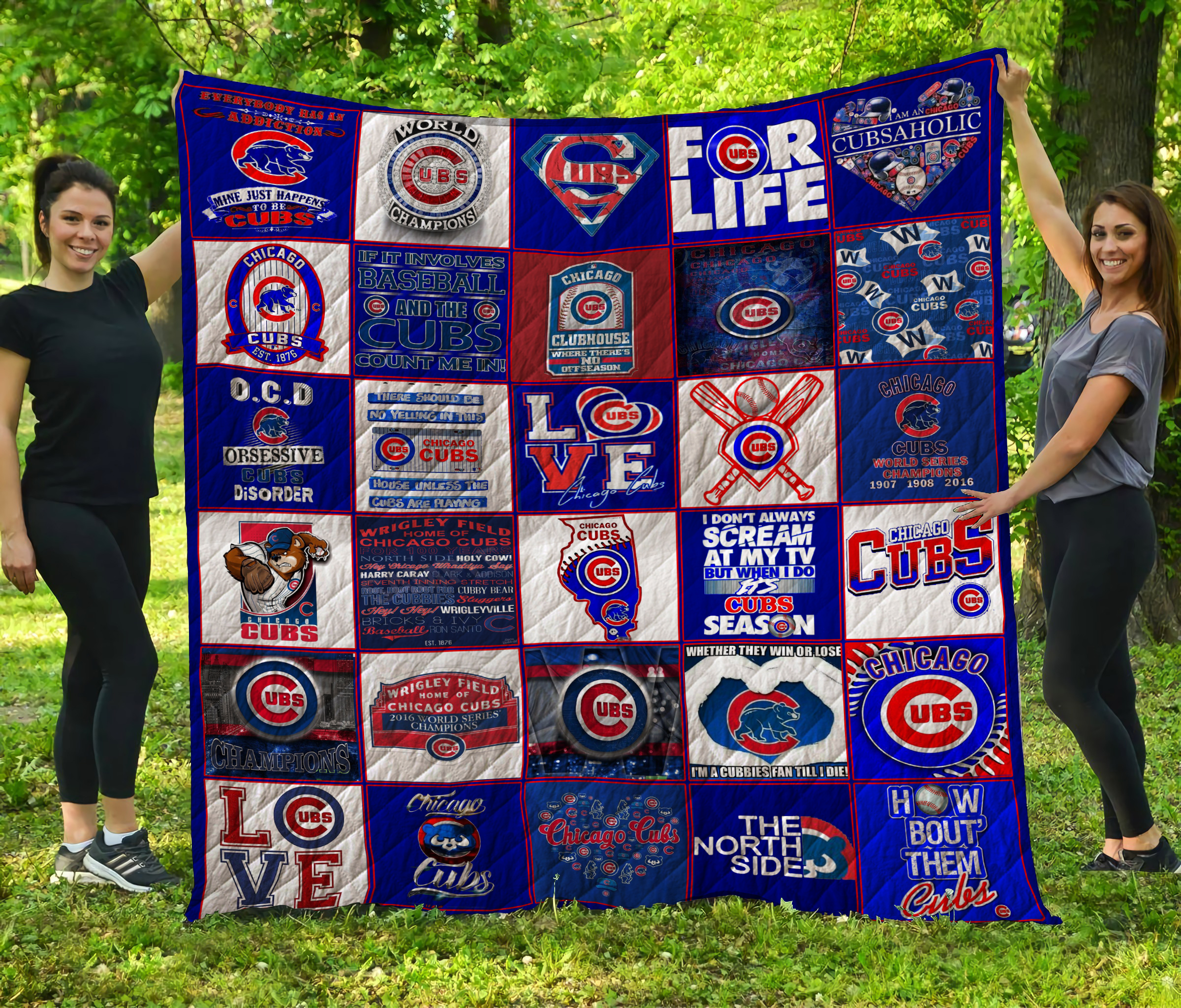 Ta-  All Characters Quilt Blanket