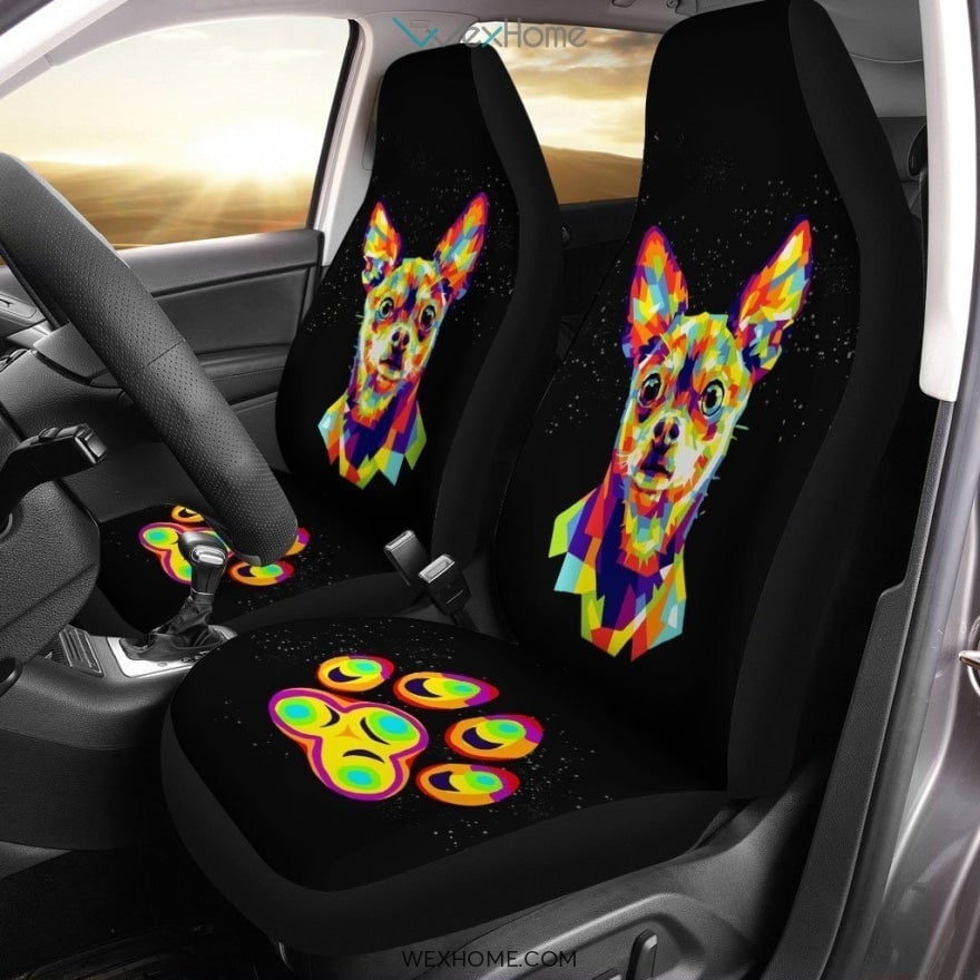 Australia Army Behind Flag Car Seat Covers