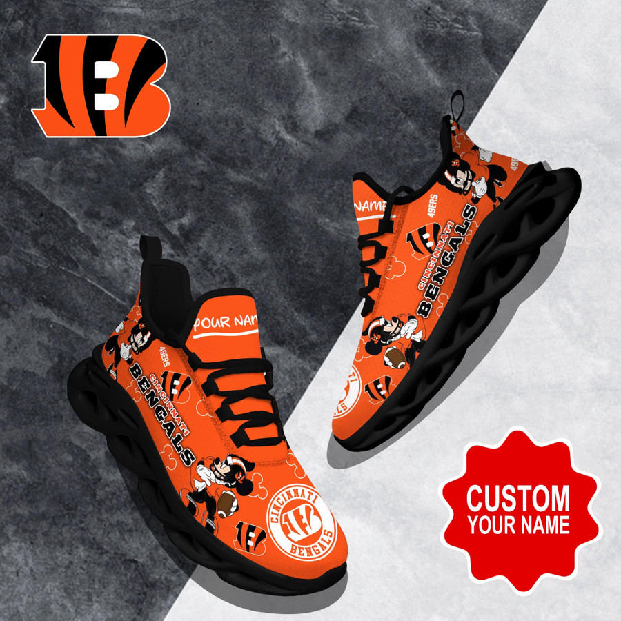 Los Angeles Chargers Max Soul Shoes Custom