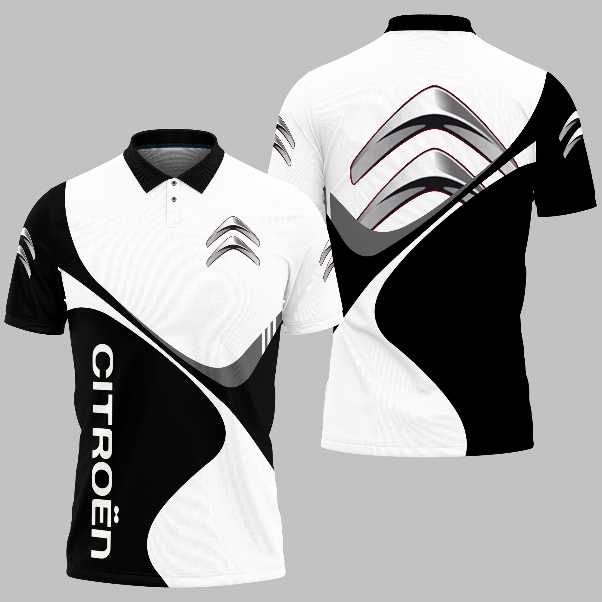 AC MILAN Polo Shirt 3D Printed Ver 1