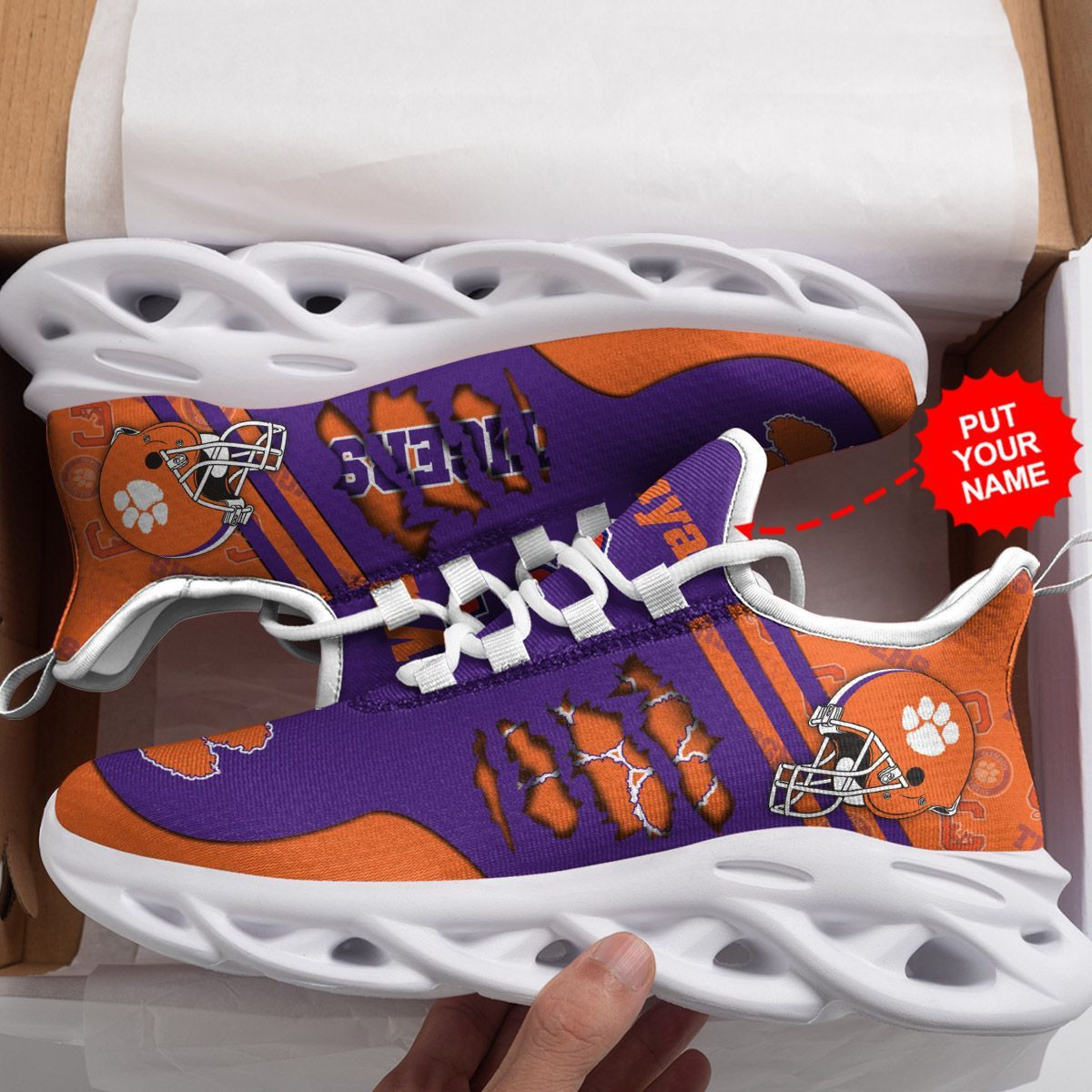 Oklahoma Sooners Custom Personalized Max Soul Sneakers Shoes