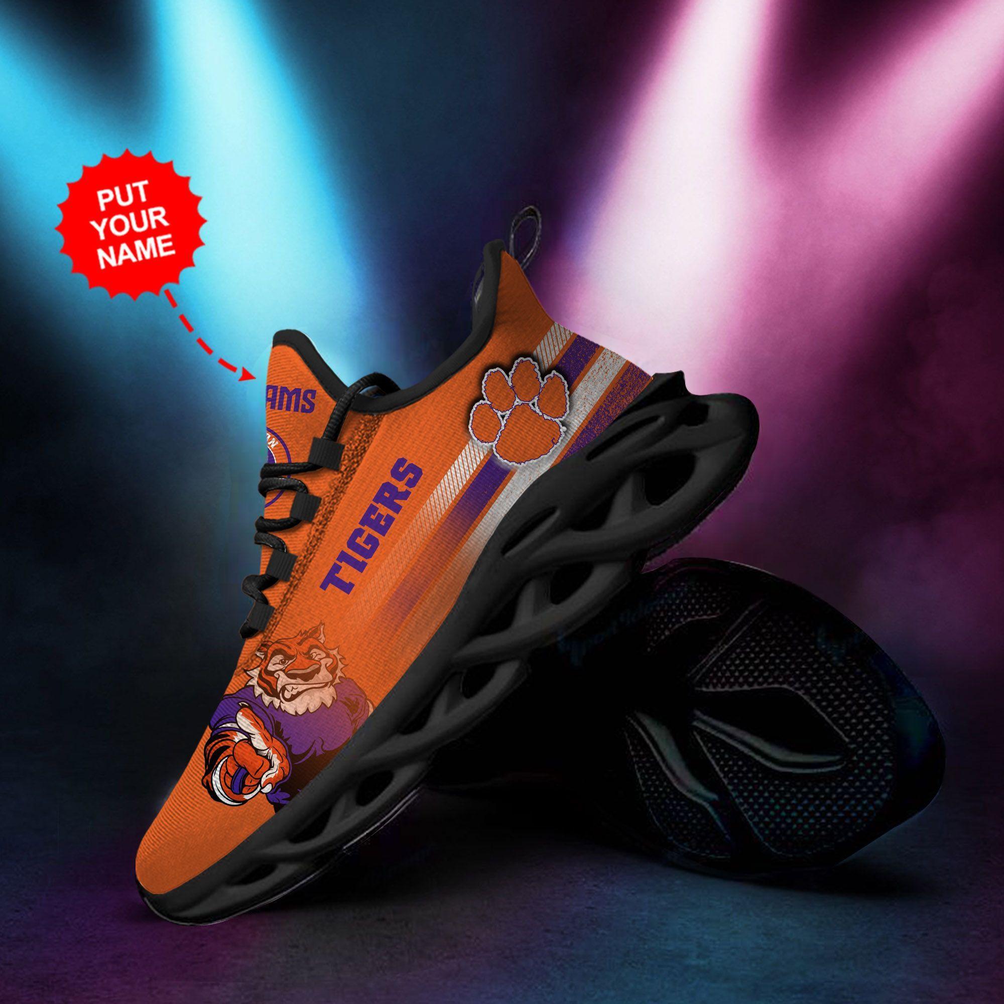 Oxford United Custom Personalized Max Soul Sneakers Shoes
