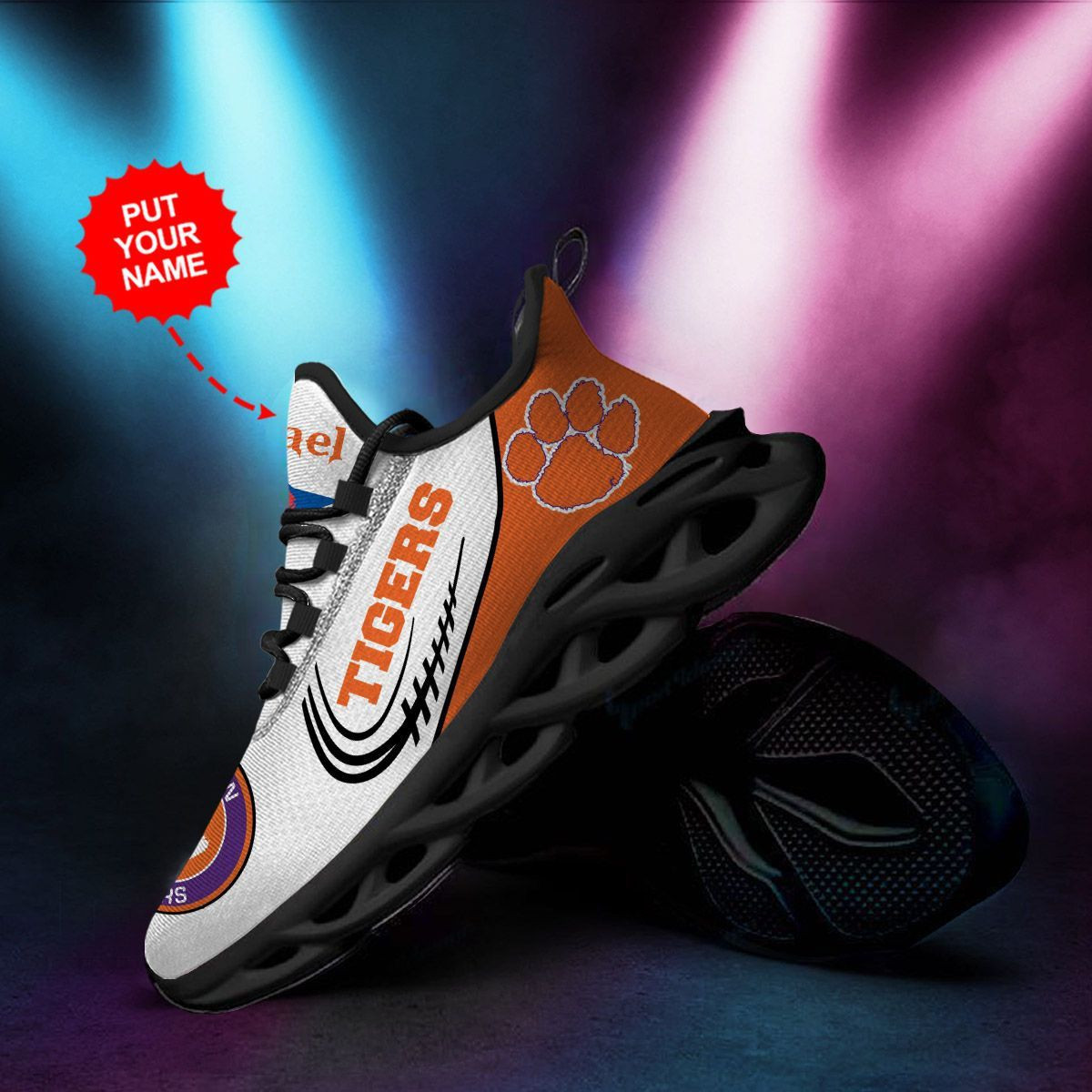 Los Angeles Rams Custom Personalized Max Soul Sneakers Shoes