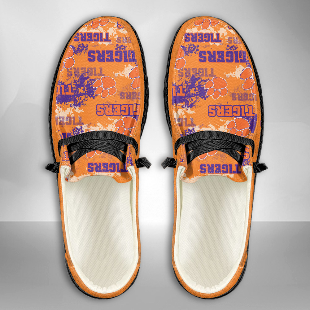 Washington Nationals Personalized Hey Dude Sports Shoes - Custom Name Design