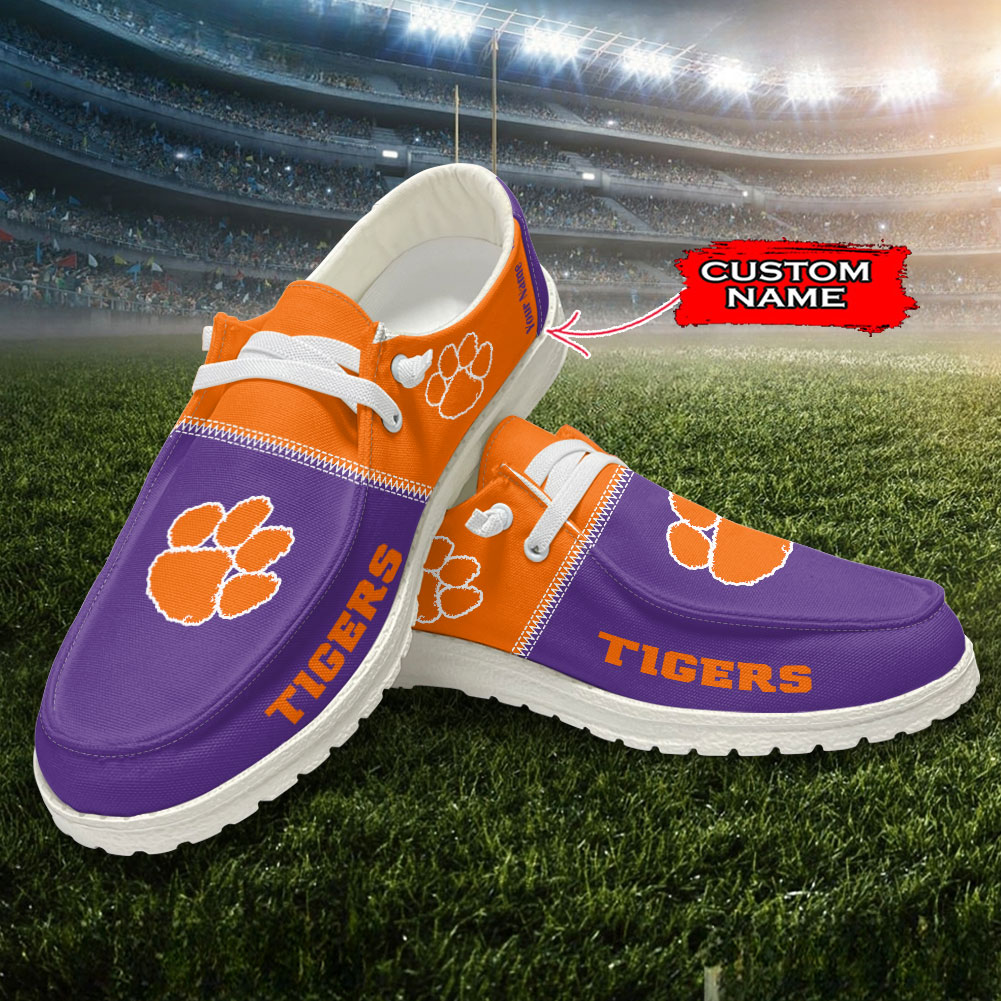 Northern Illinois Huskies Personalized Hey Dude Sports Shoes - Custom Name Design