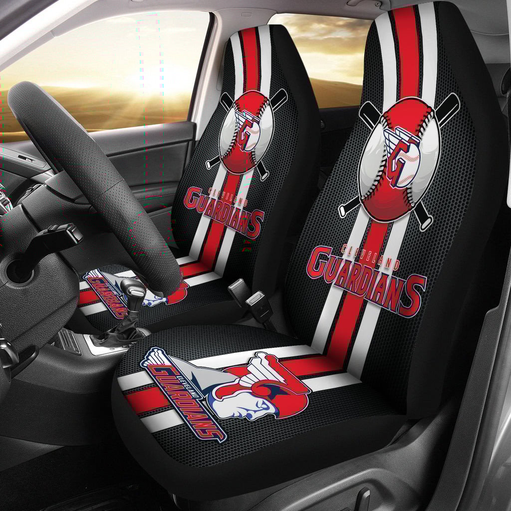 GMC Orange Logo Car Seat Covers Metal Abstract Ph220913-012