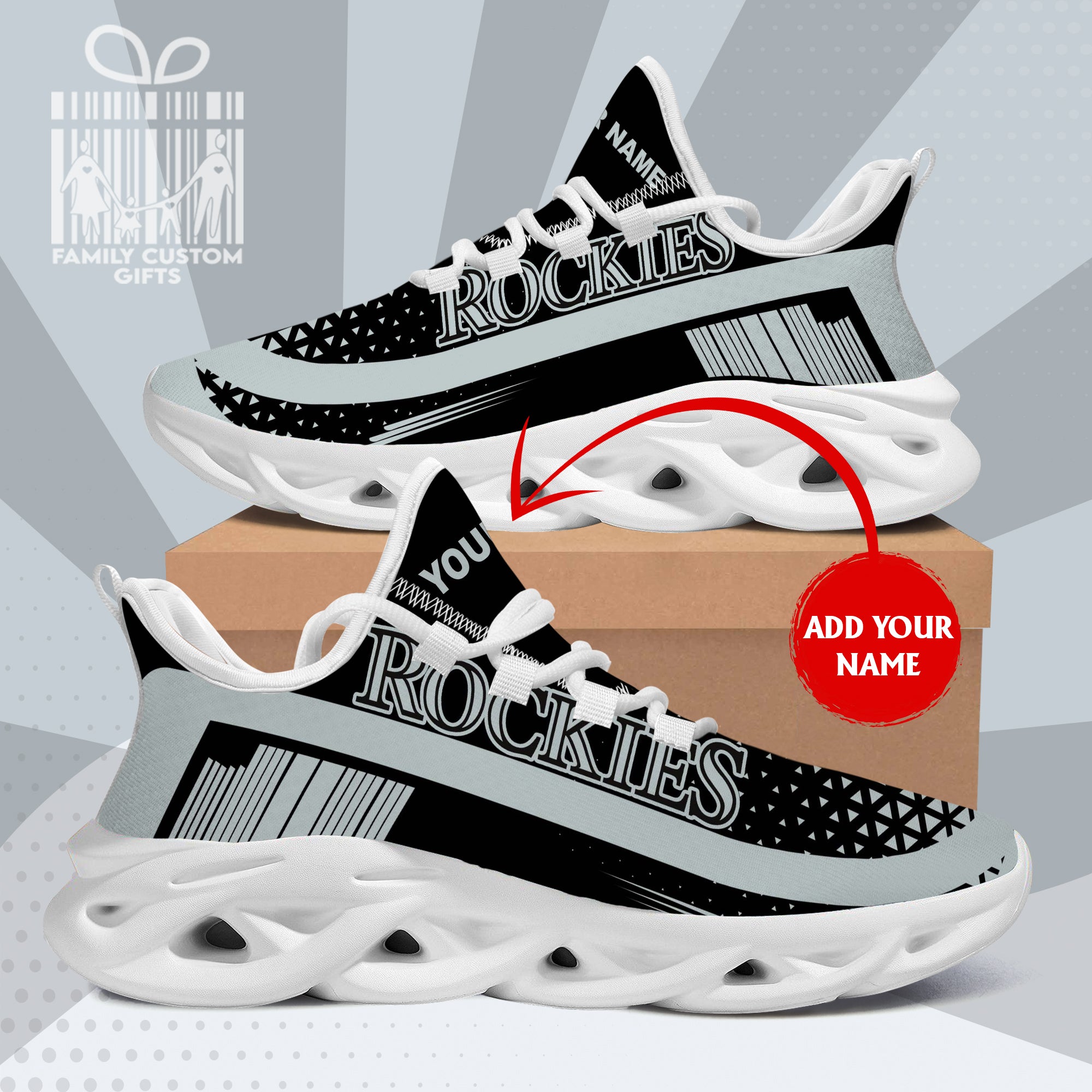 Los Angeles Custom Baseball Personalized Max Soul Sneakers Running Sport Shoes for Her Him