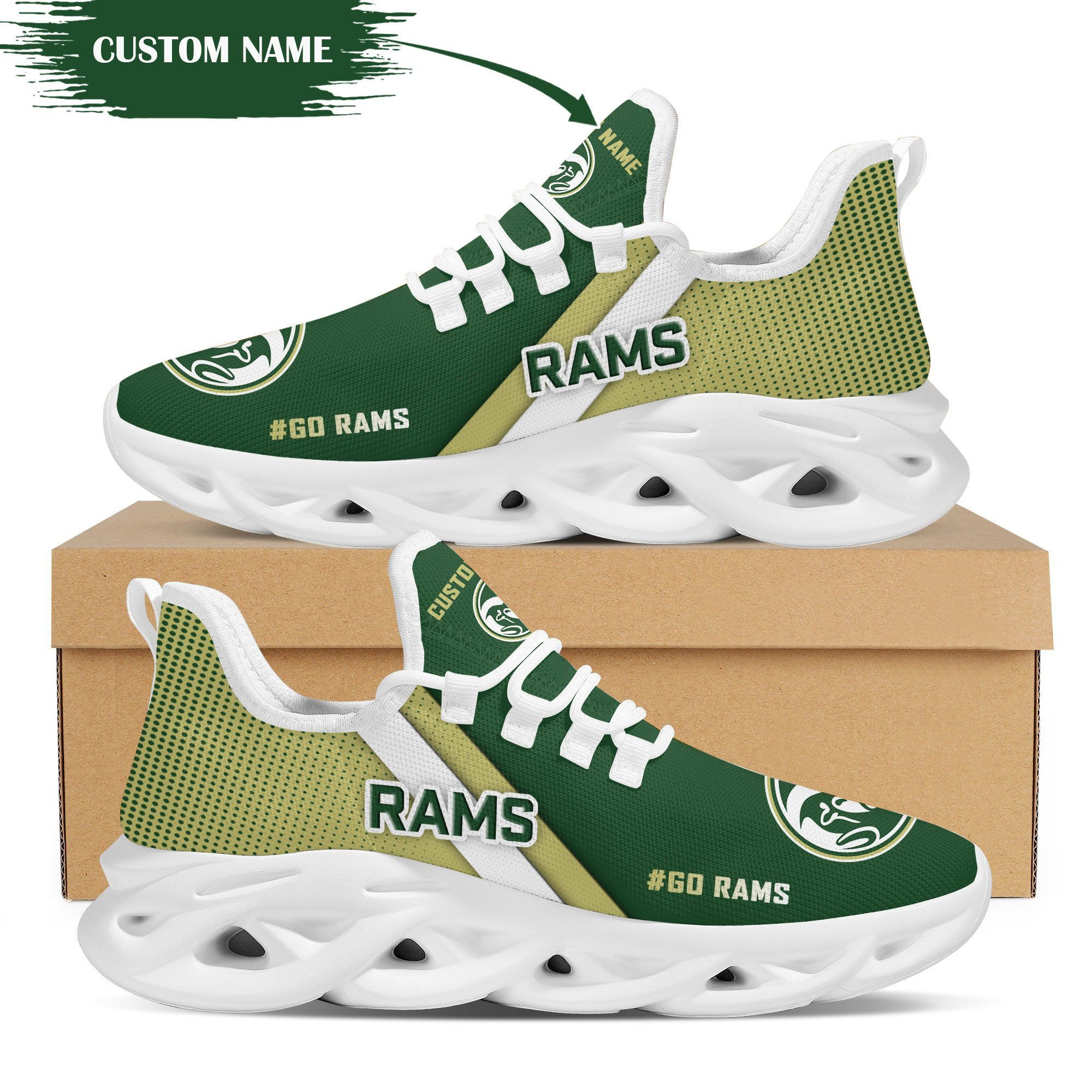 LSU Tigers Custom Personalized Max Soul Sneakers Shoes